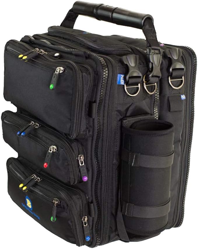 BrightLine Bags Unisex-Adult Flex B7 Flight Echo Bag, Black, Big